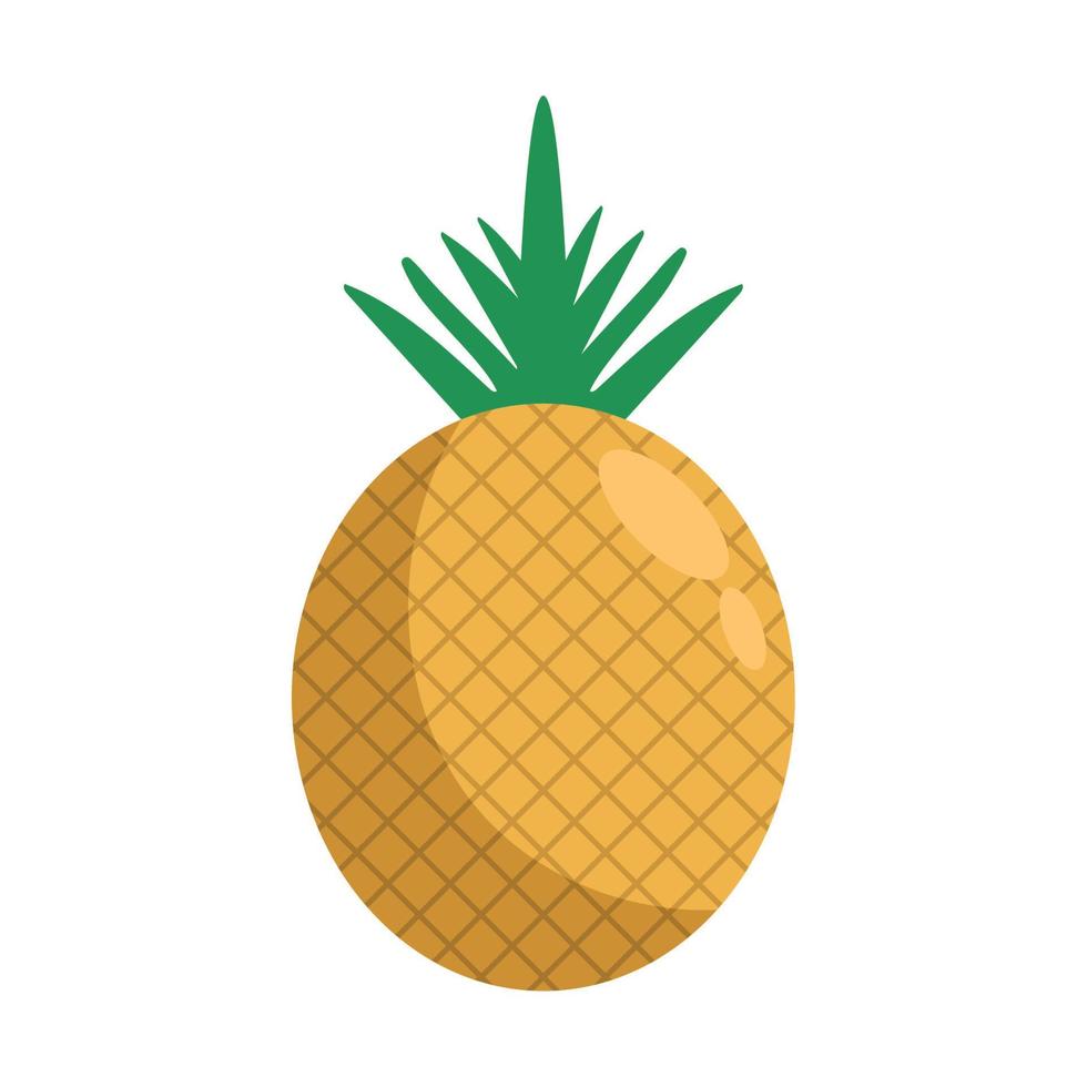 vers ananasfruit vector