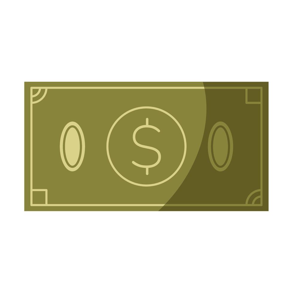 groen geld dollar Bill vector