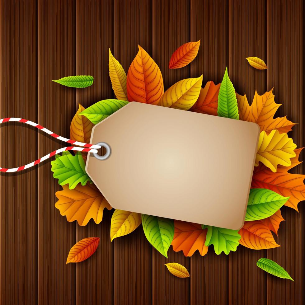 herfst uitverkoop banners vector