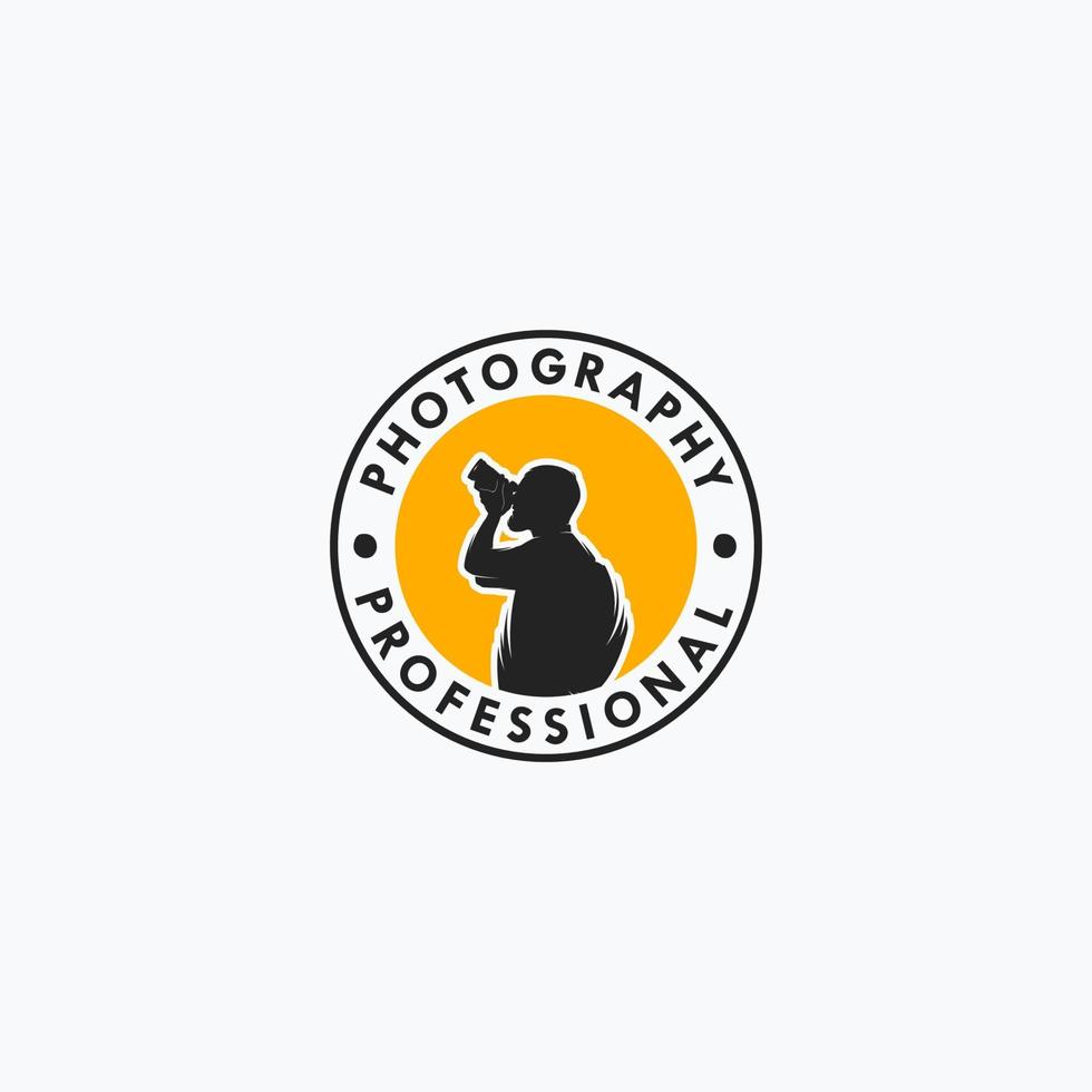 fotograaf logo ontwerp vector inspiratie