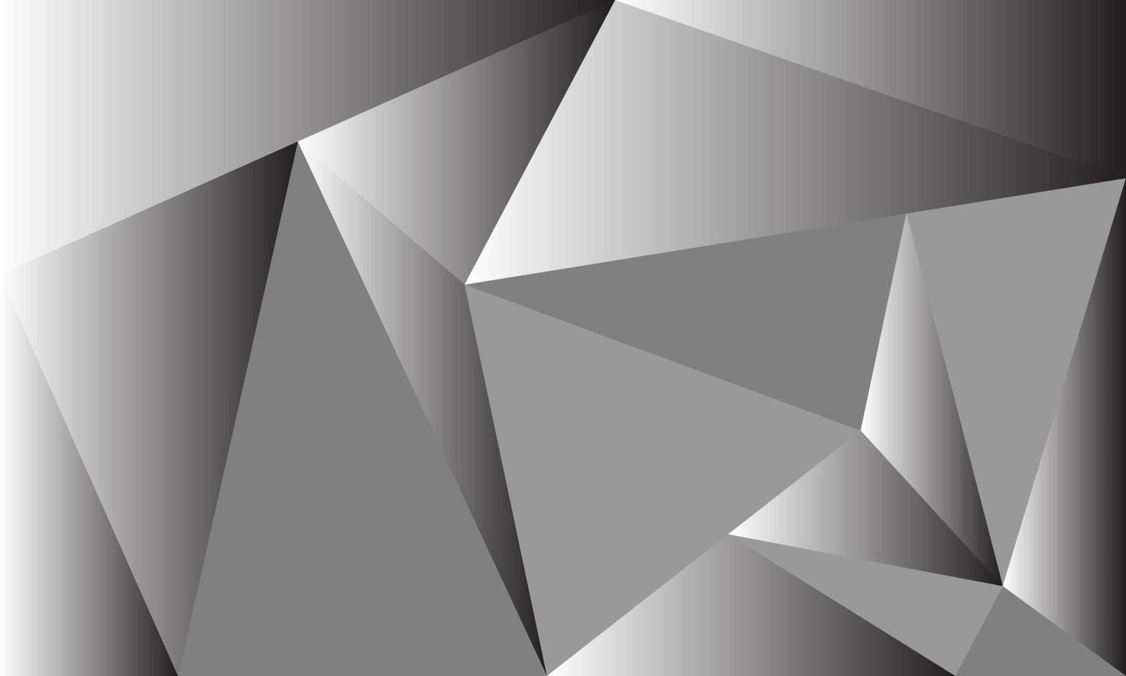 illustratie driehoek vorm geometrie grijs toon Aan rechthoek achtergrond. vector