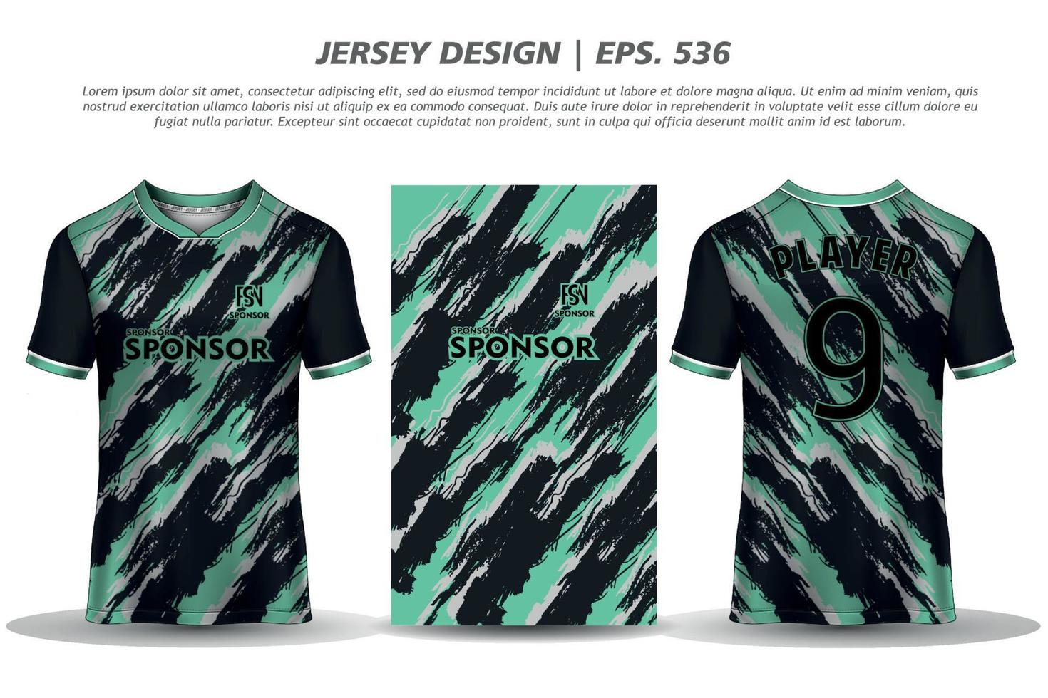 jersey ontwerp sublimatie t-shirt premium geometrisch patroon ongelooflijke vector collectie voor voetbal voetbal racen fietsen gaming motorcross sport