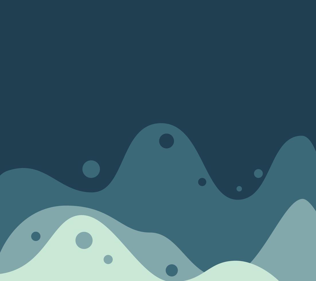 abstract achtergrond met water golven in papier besnoeiing vlak stijl vloeistof achtergrond. creatief illustratie voor poster, web, landen, bladzijde, omslag, advertentie, groet, kaart, Promotie vector