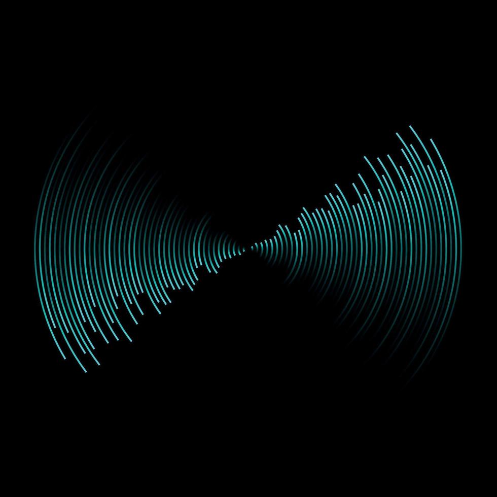 veelkleurig geluid Golf van equalizer achtergrond vector