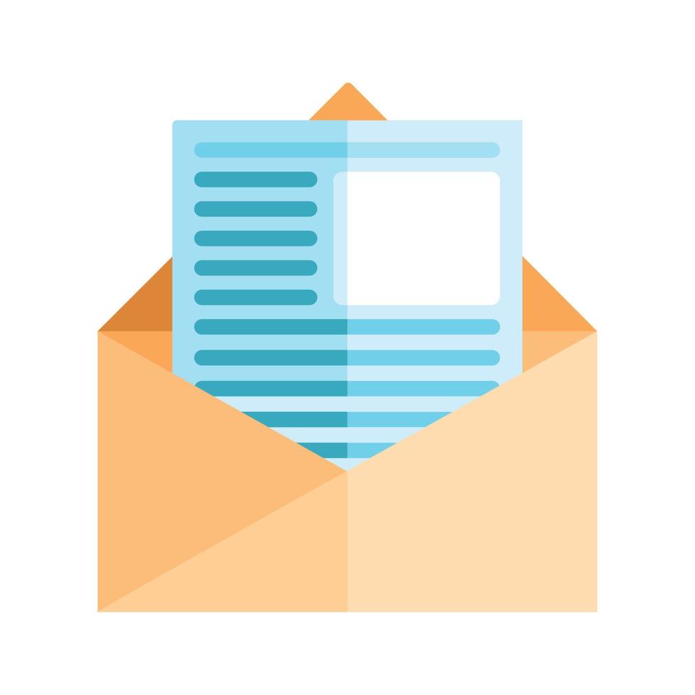 envelop mail open vector