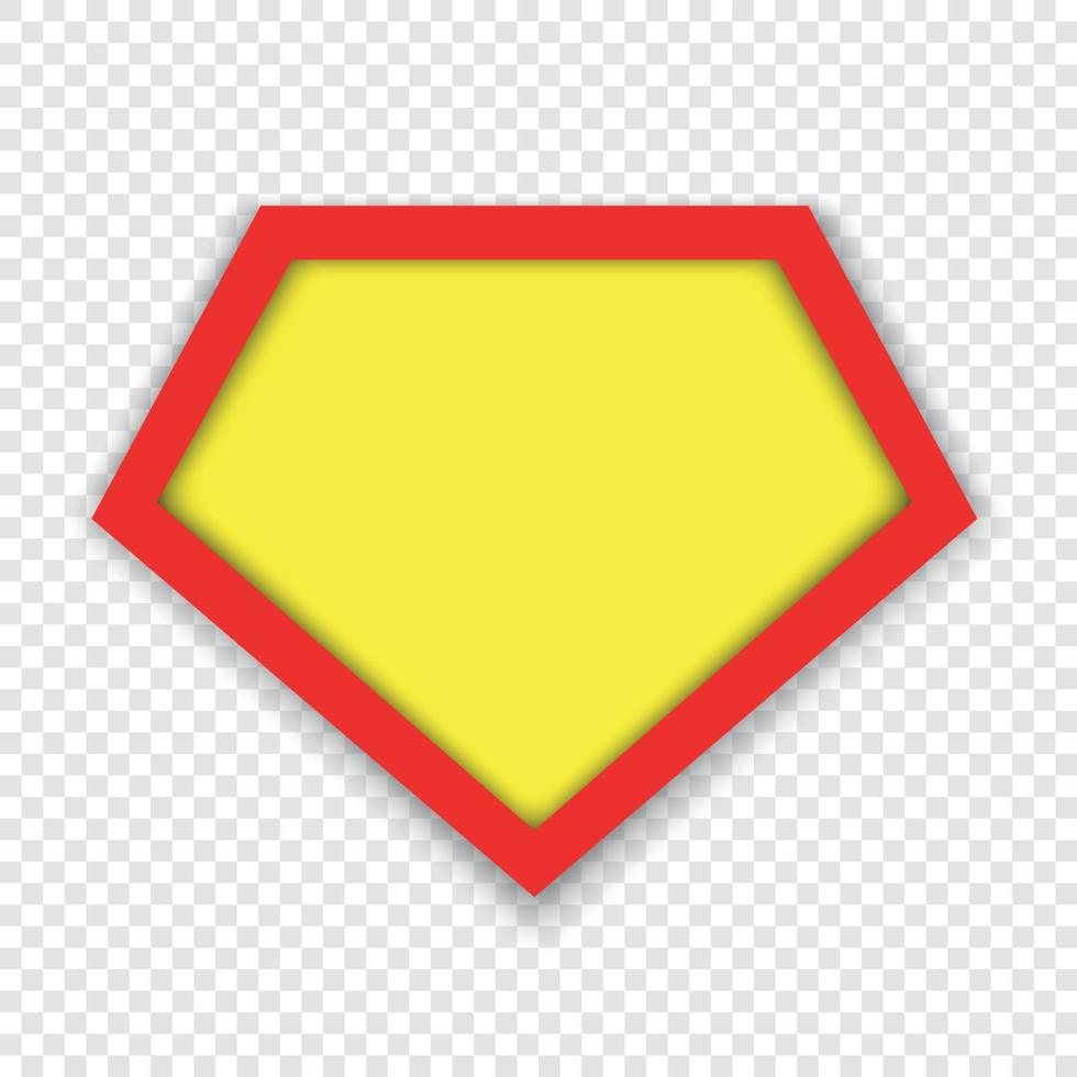 superheld logo sjabloon . vector