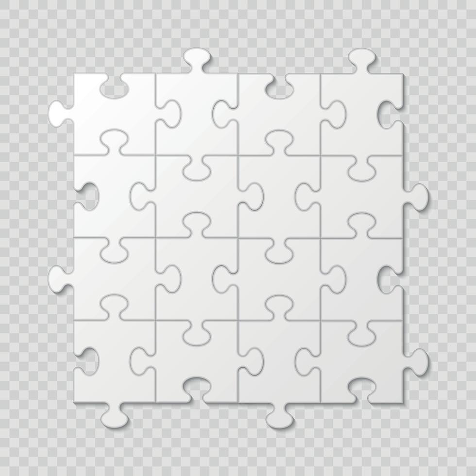 puzzel stuk bedrijf presentatie . vector illustratie