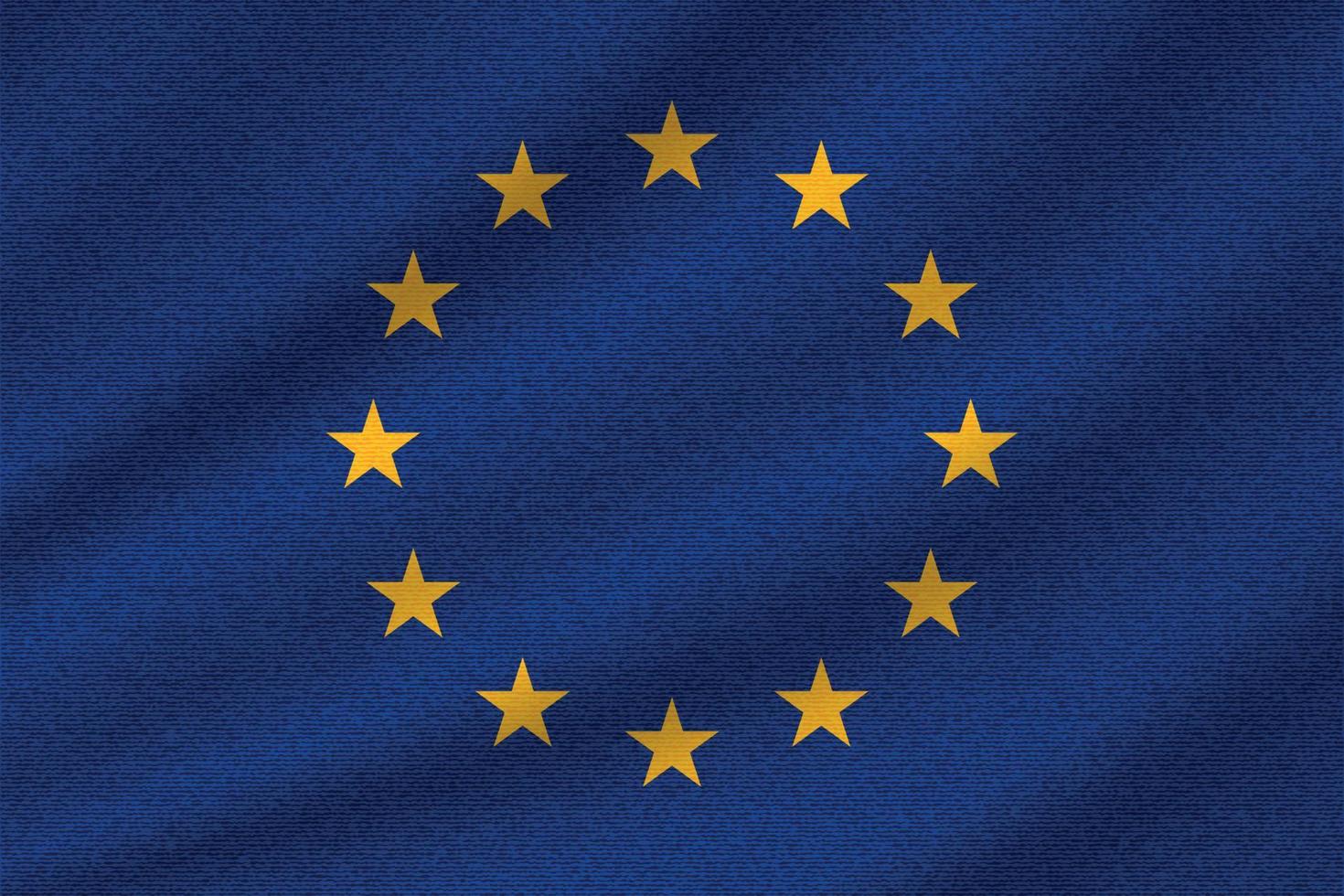 nationaal vlag van Europese unie vector