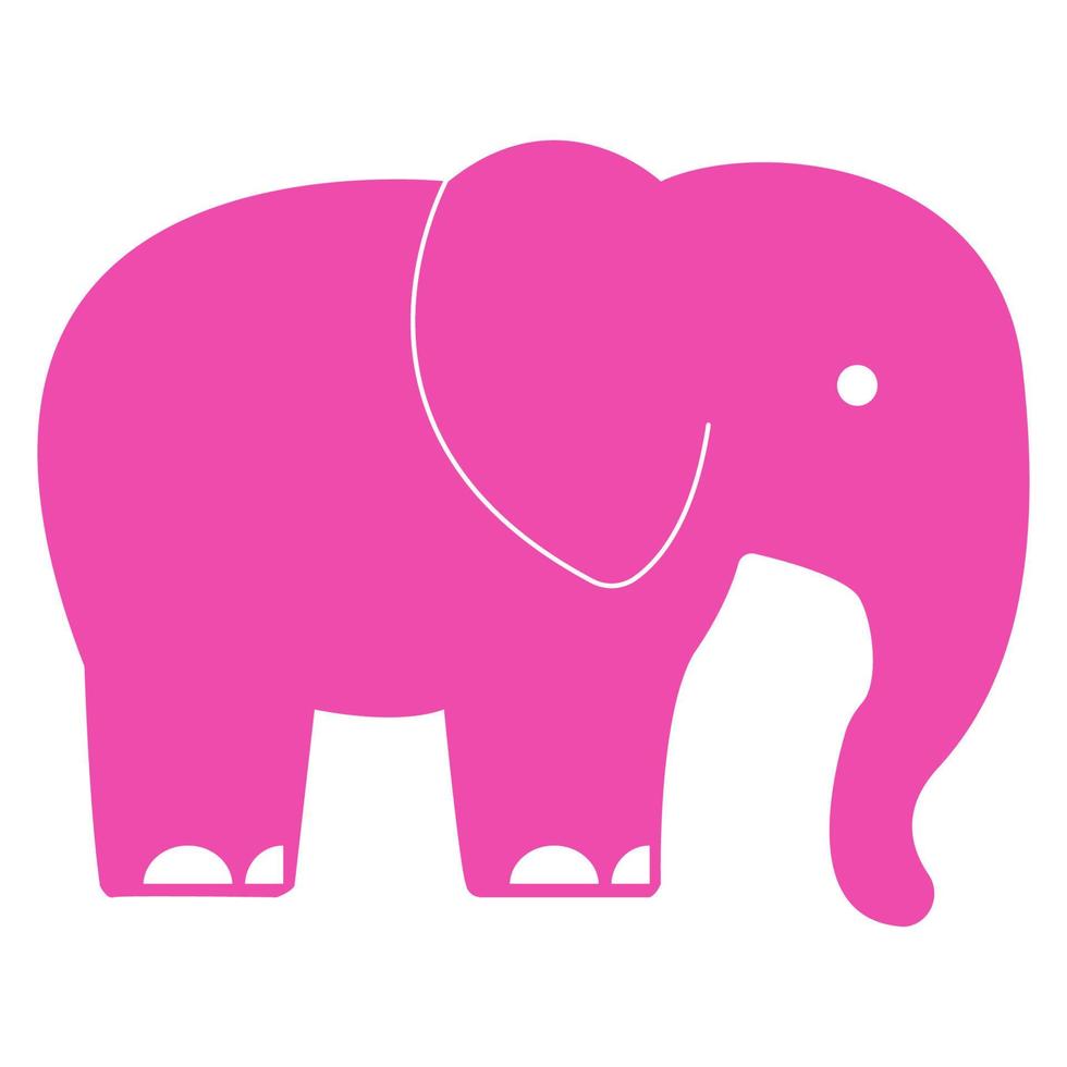olifant icoon ilustration vector