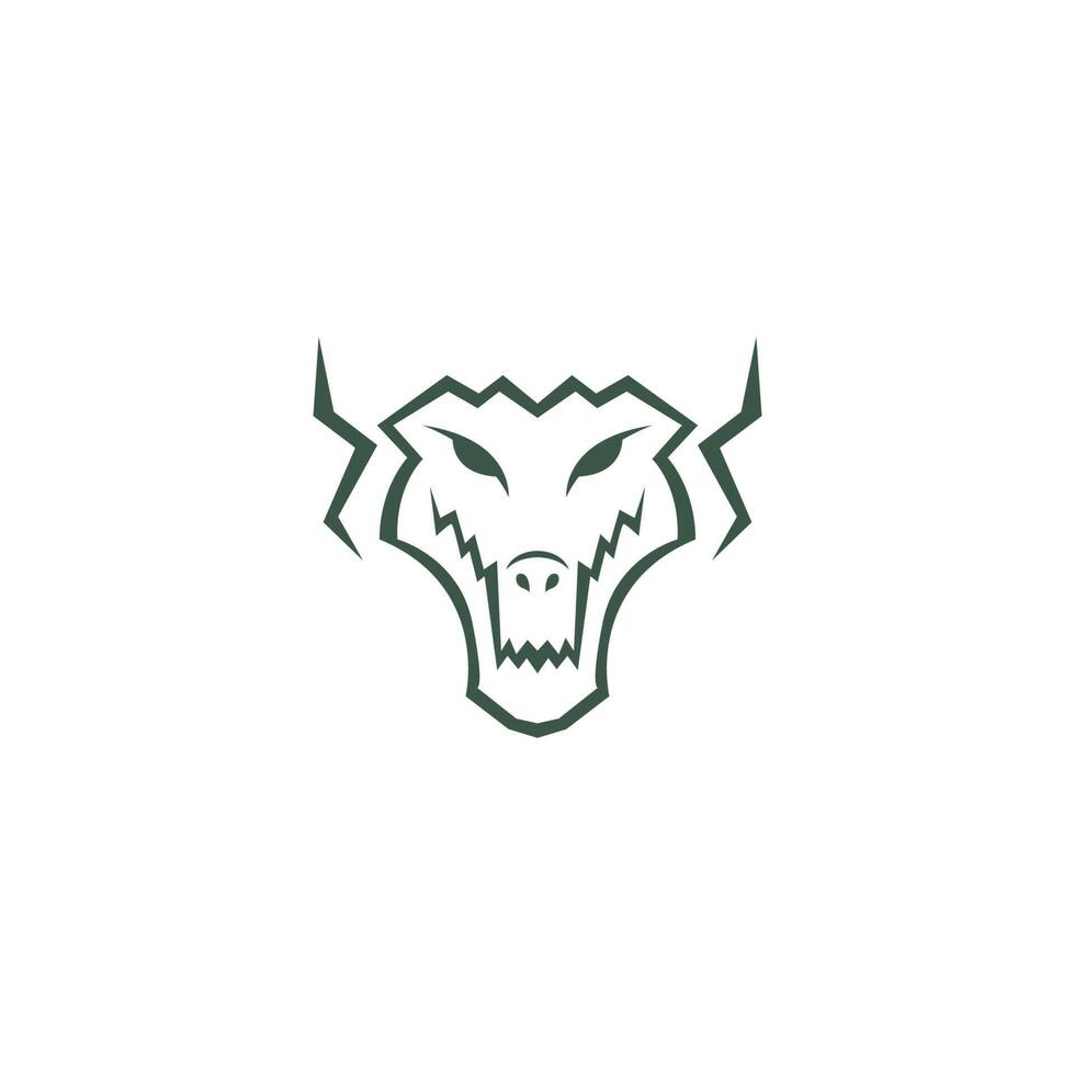 krokodil icoon logo ontwerp illustratie vector