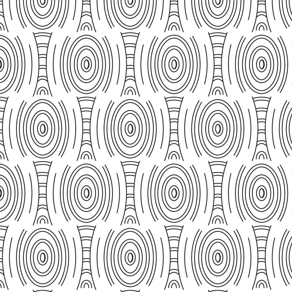 naadloos patroon met lijnen vector