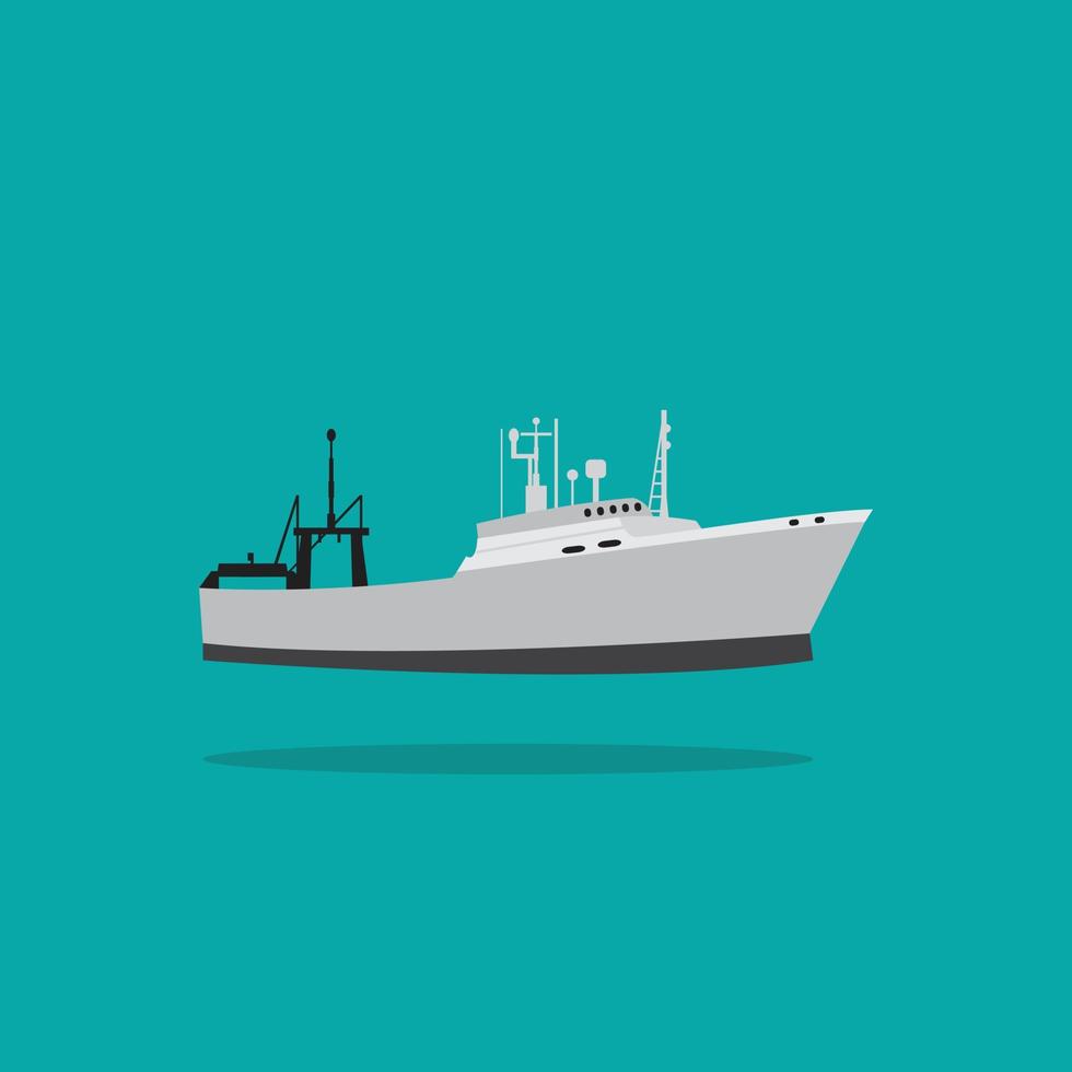 vector vol ontwerp schip