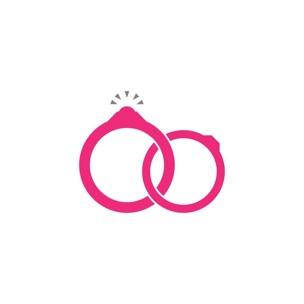 verloving ring icoon vector