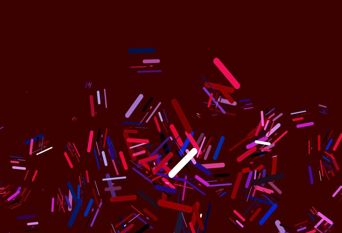 lichtblauwe, rode vectortextuur met kleurrijke lijnen. vector