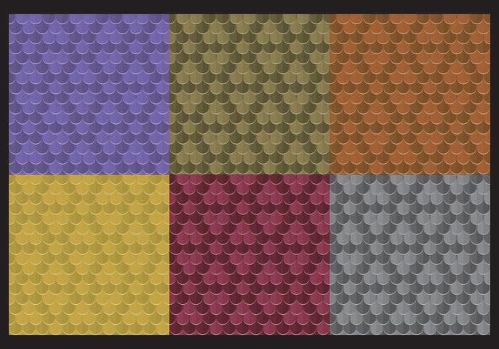 Rainbow Snake Skin Patterns vector
