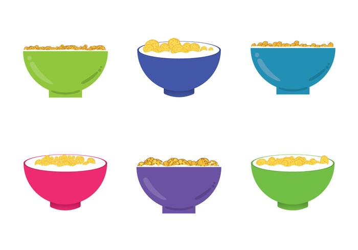 Gratis Corn Flakes Illustraties vector