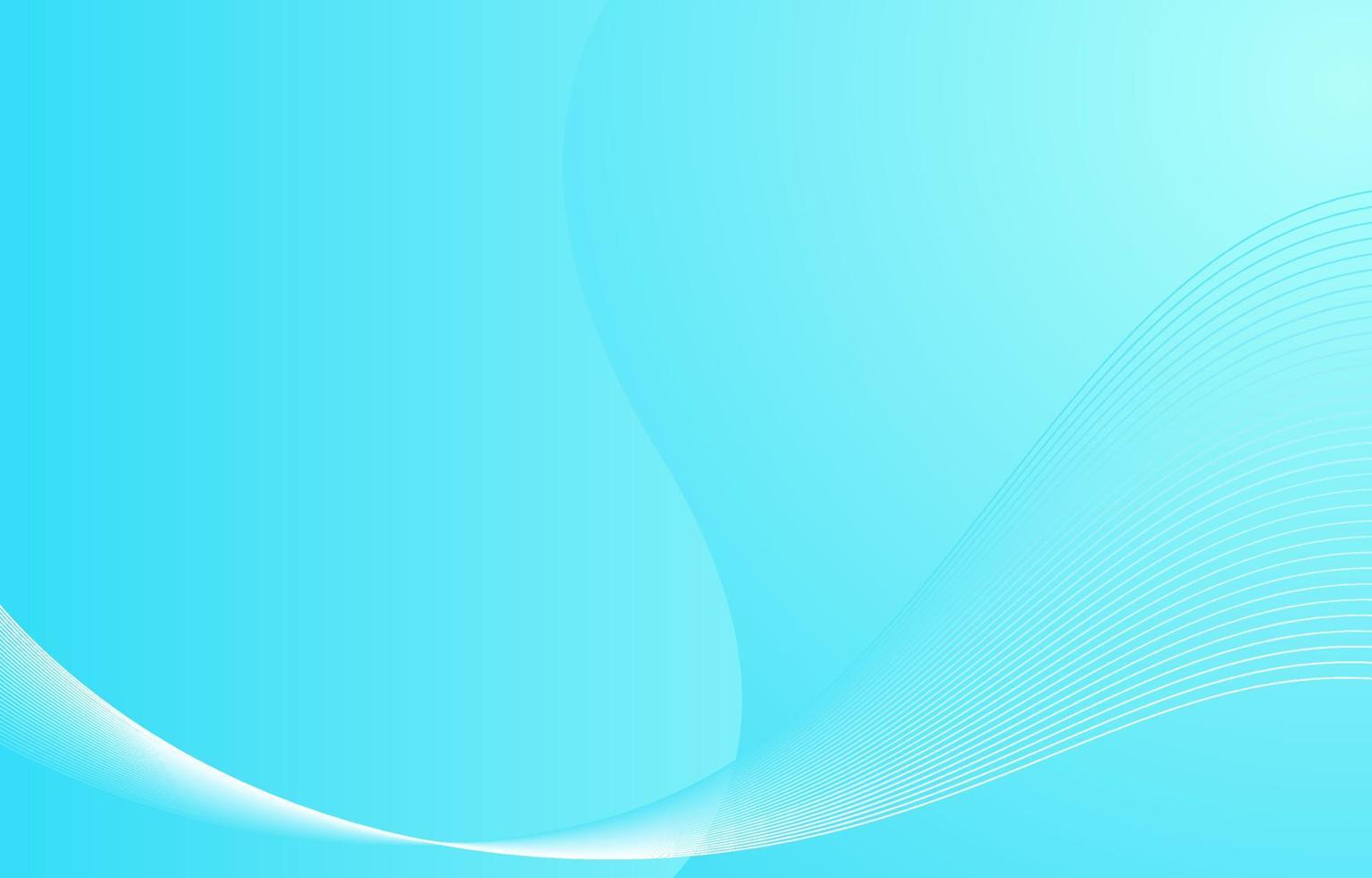 abstract blauw Golf met wit gebogen lijnen achtergrond voor digitaal netwerk presentatie sjabloon ontwerp vector