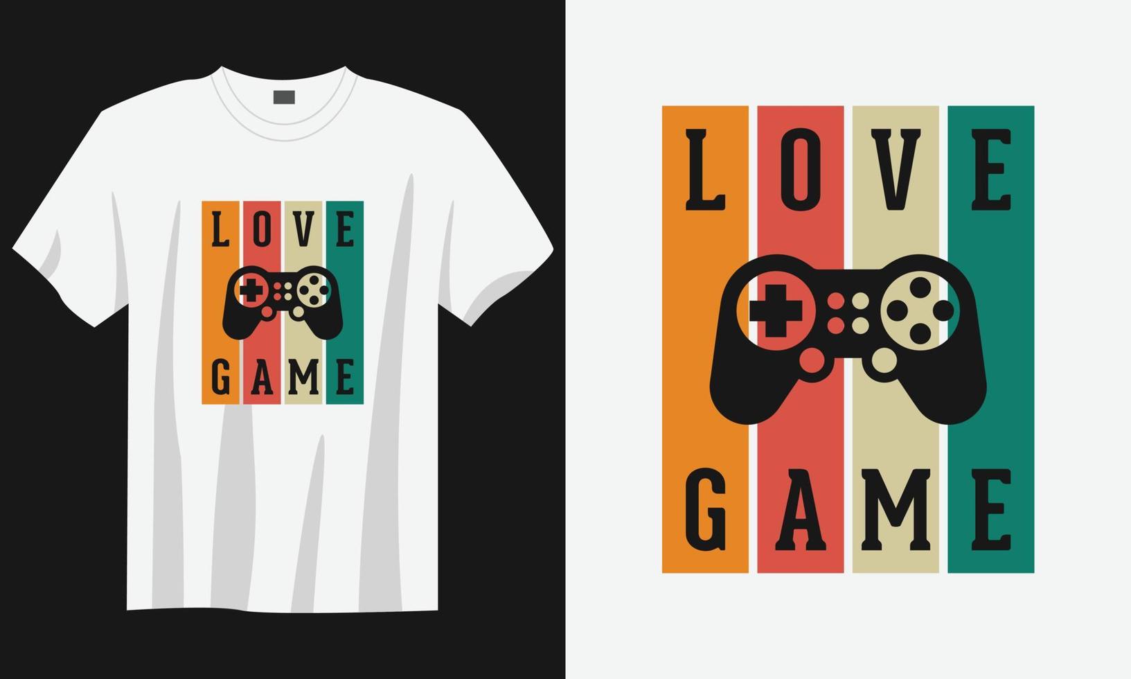 liefde spel gaming t overhemd ontwerp, gaming gamer t overhemd ontwerp, wijnoogst gaming t overhemd ontwerp, typografie gaming t overhemd ontwerp, retro gaming gamer t overhemd ontwerp vector