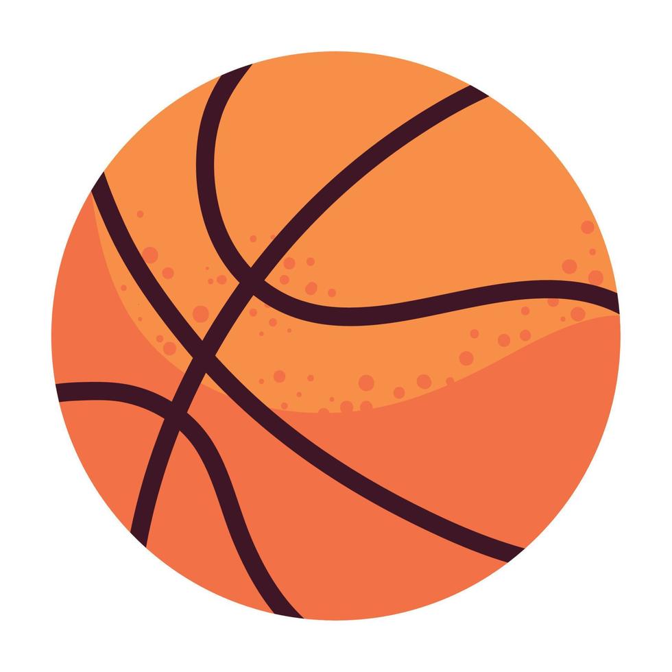 basketbal bal sport vector