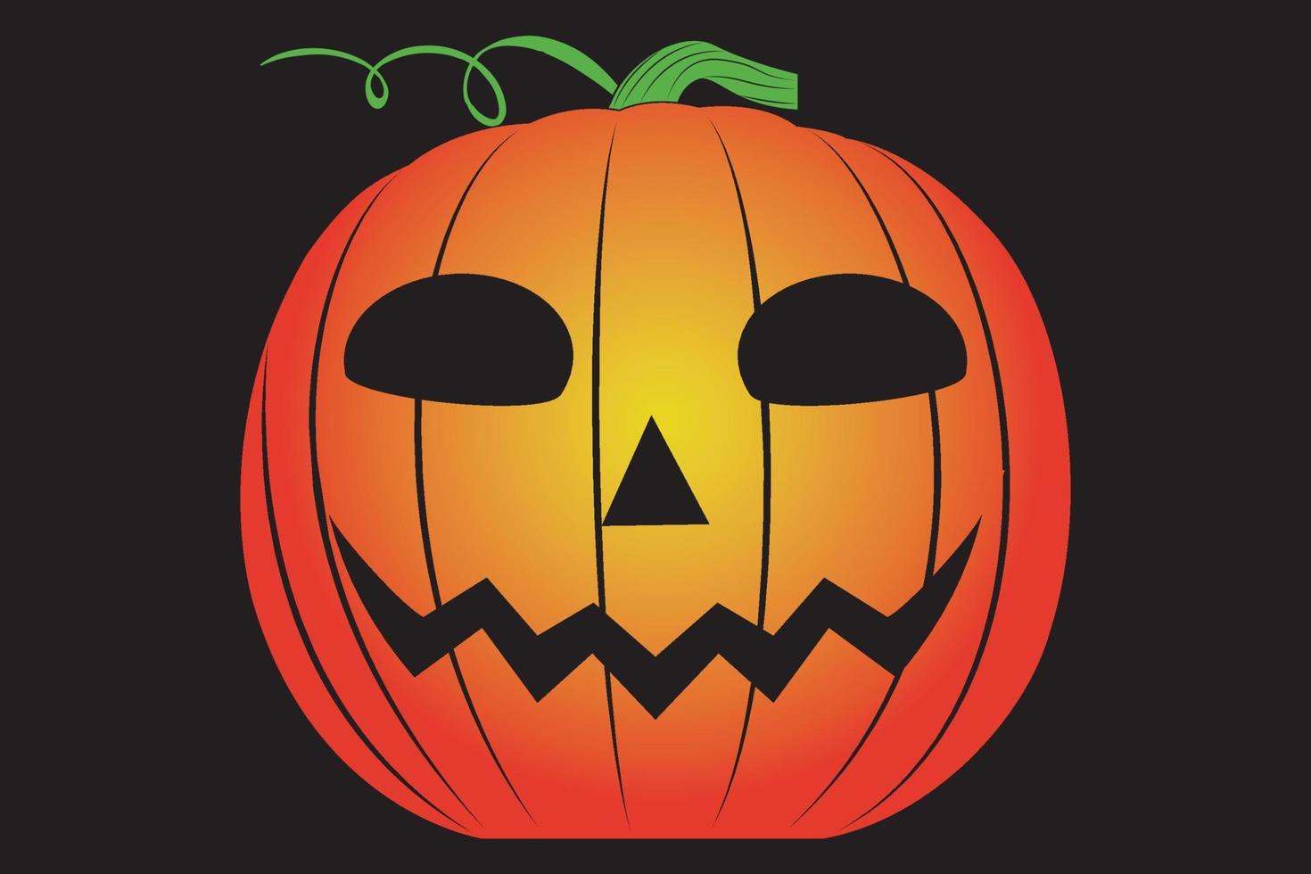 eng halloween pompoen vector