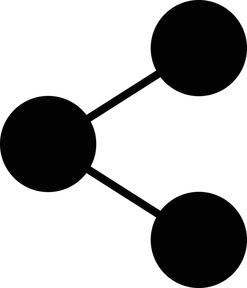 glyph-pictogram delen vector