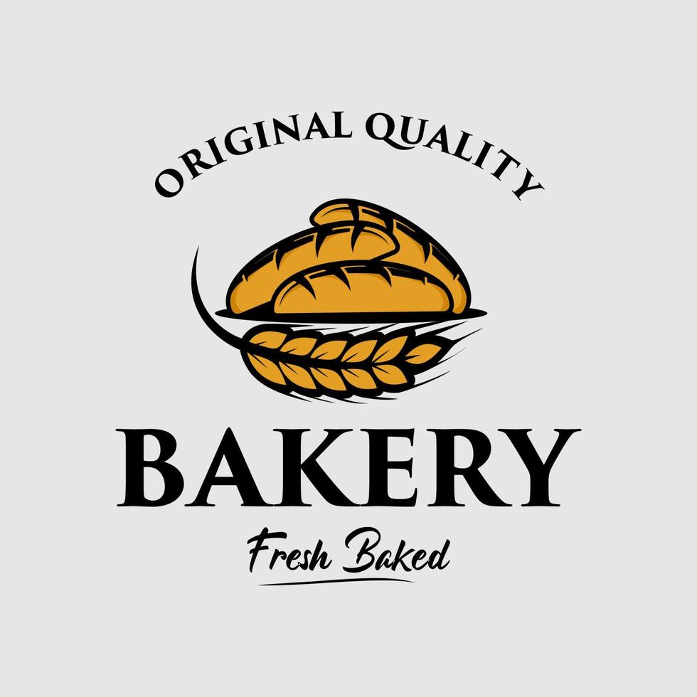 een verzameling van bakkerij logo ontwerp sjabloon vector