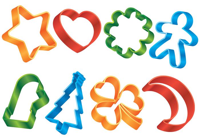 Gratis Cookie Cutter Vector