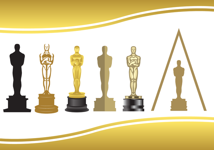 Gratis Oscar Statue Vector