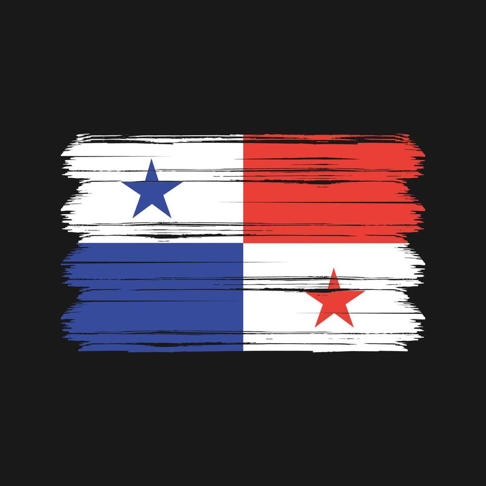 panama vlag vector. nationale vlag vector