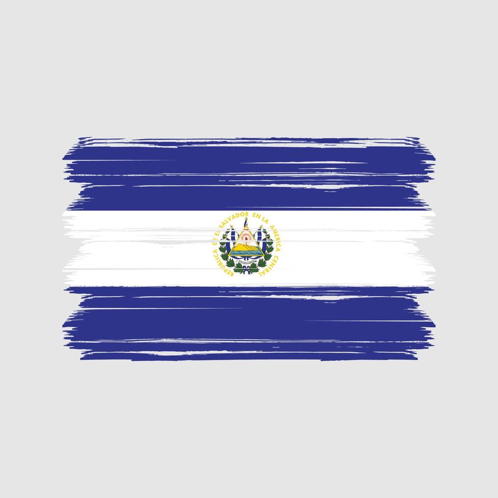 el salvador vlag vector. nationale vlag vector