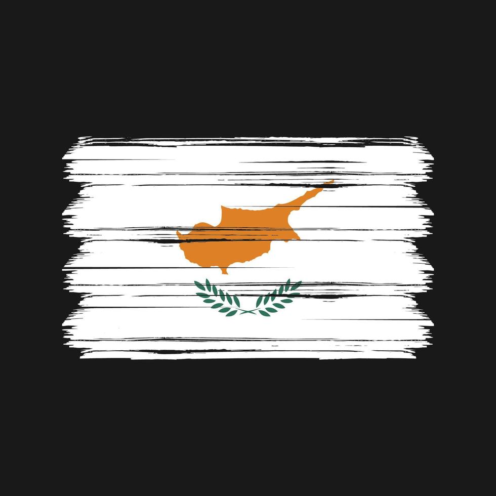 cyprus vlag vector. nationale vlag vector