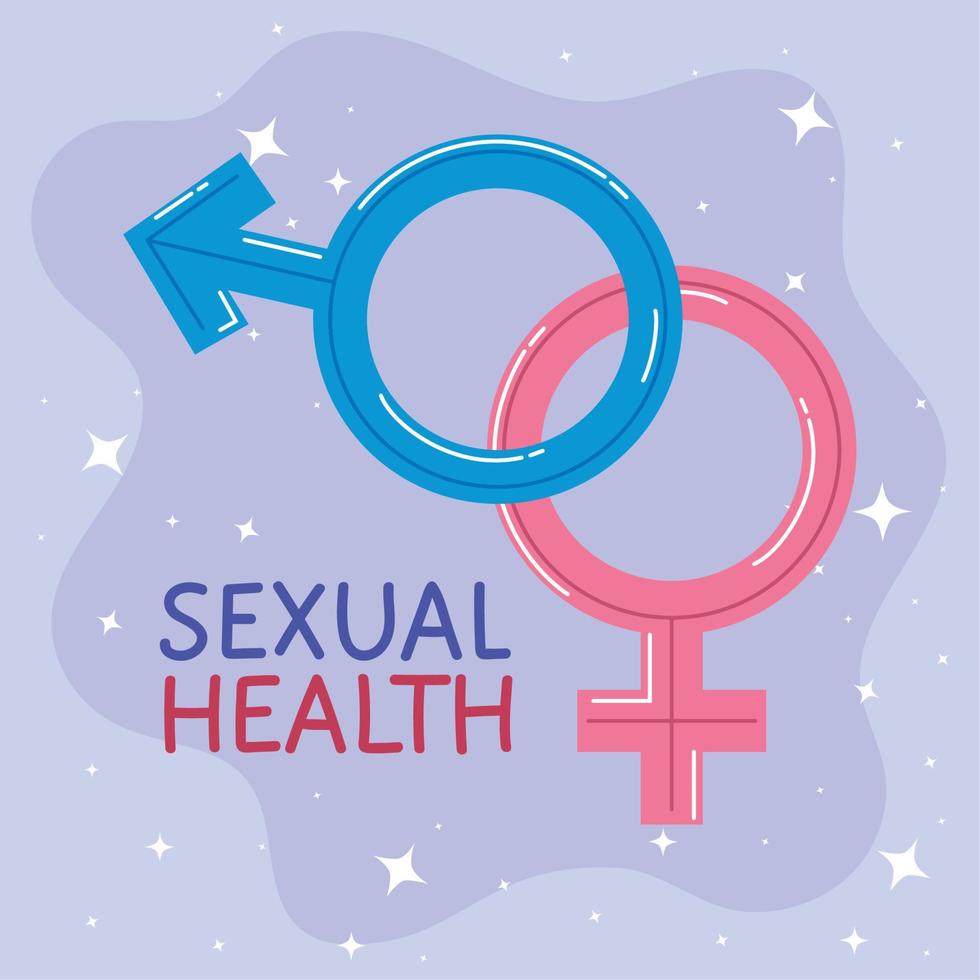 seksueel Gezondheid poster vector