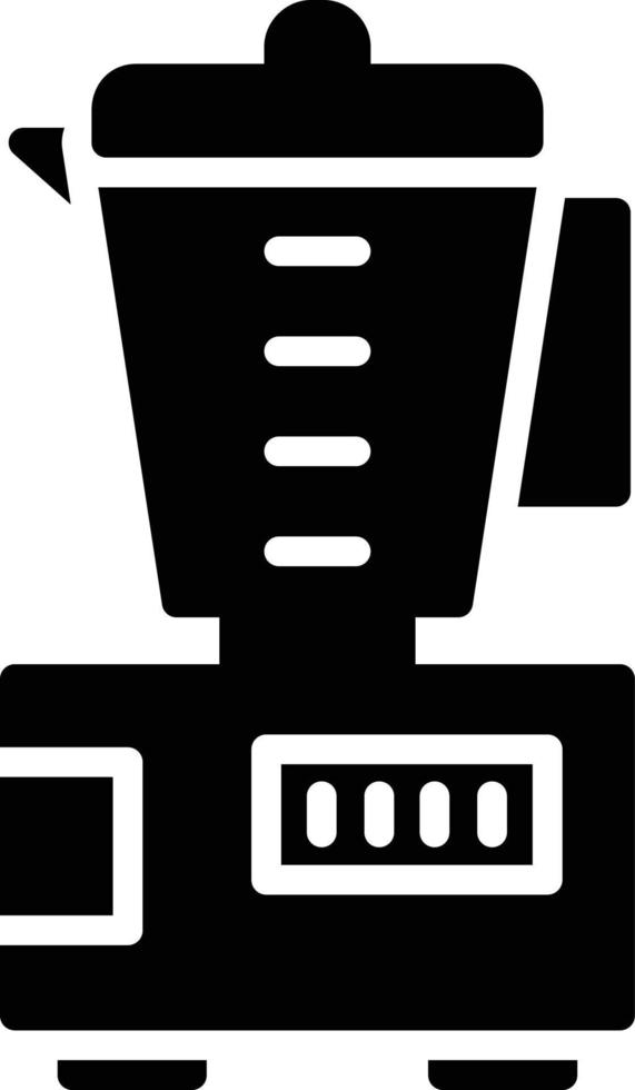 mixer blender glyph icoon vector