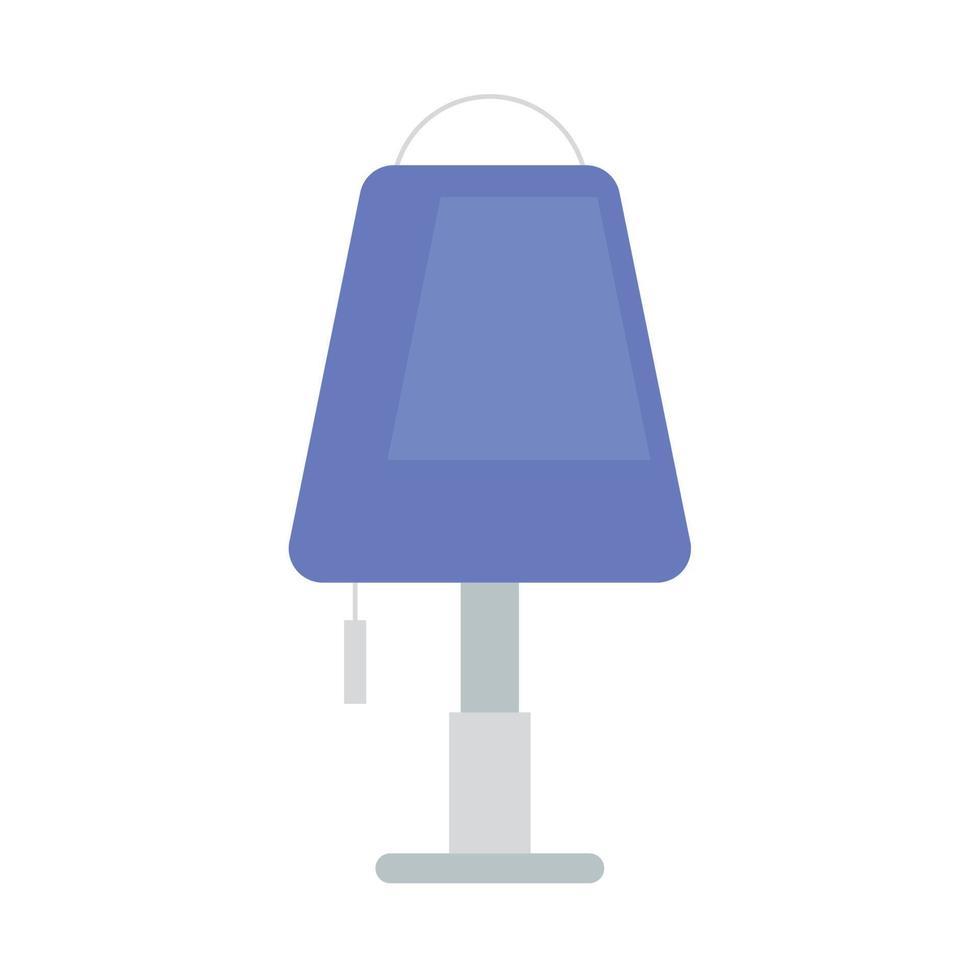 blauw lamp huis toestel vector