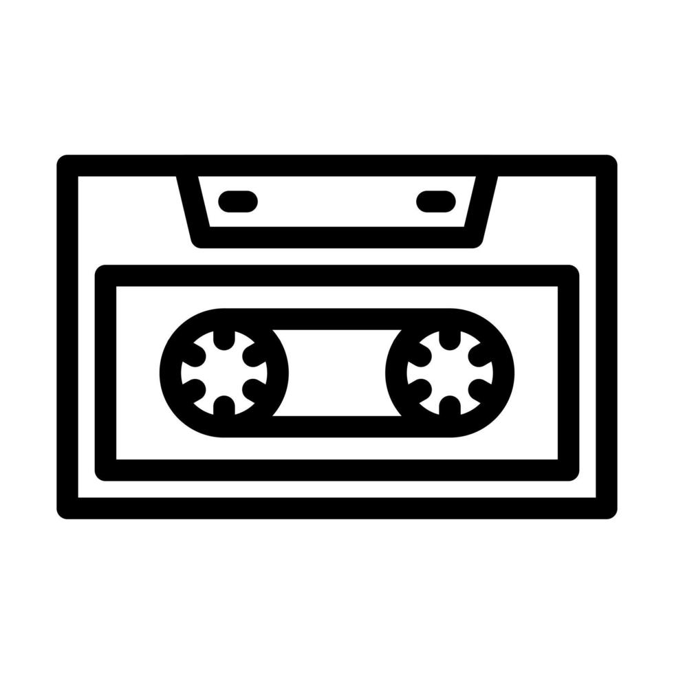 cassette icoon ontwerp vector