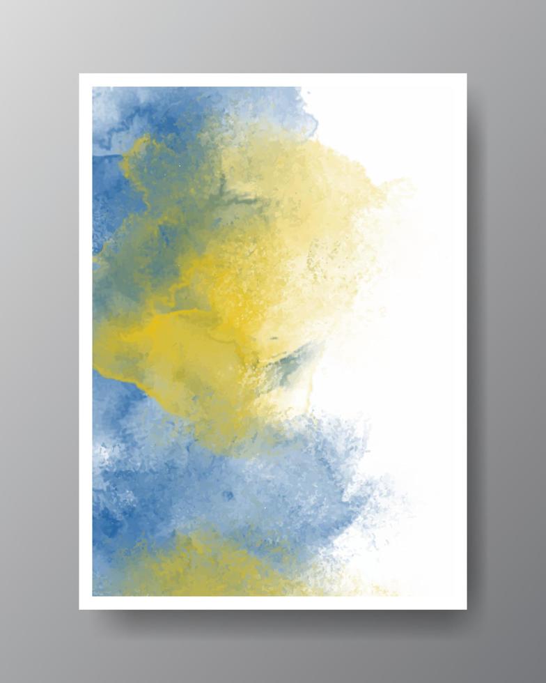 abstract schilderij gebruik makend van aquarellen. ontwerp voor uw datum, ansichtkaart, banier, logo. vector