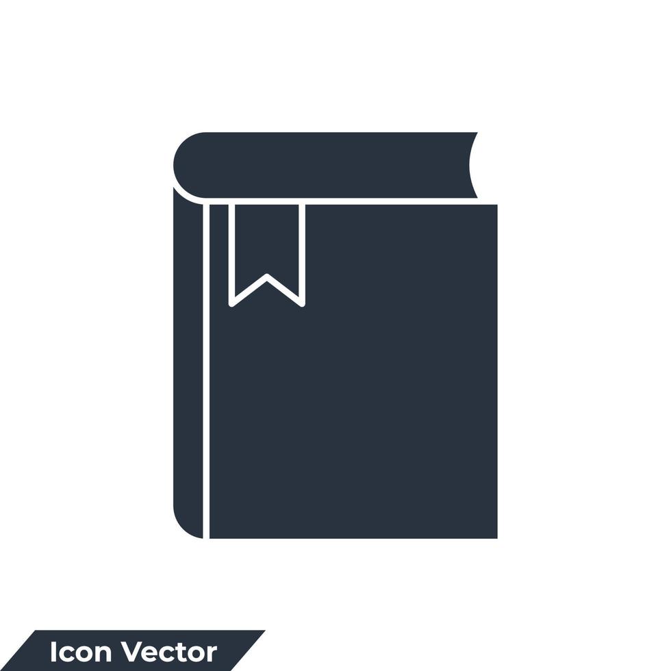 boek icoon logo vector illustratie. boek symbool sjabloon voor grafisch en web ontwerp verzameling