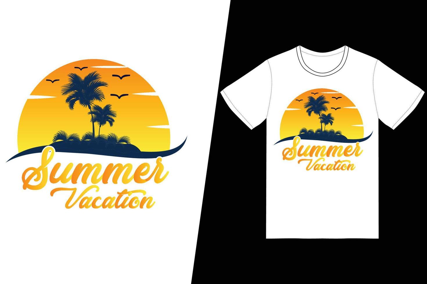 zomer t-shirt ontwerp vector