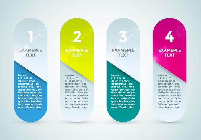 Bullet Points Infographics Elements Vector 3