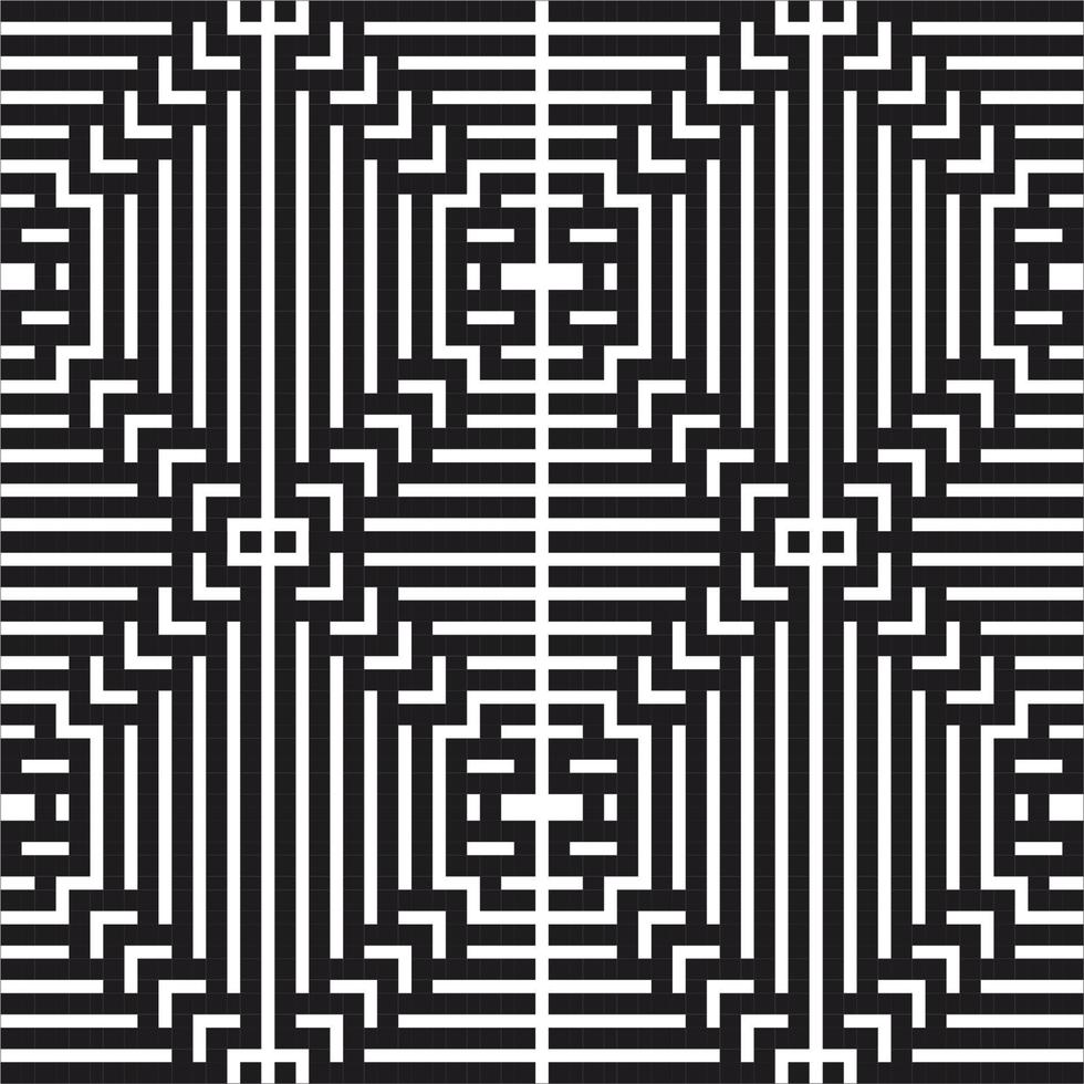 zwart en wit abstract patroon structuur achtergrond vector