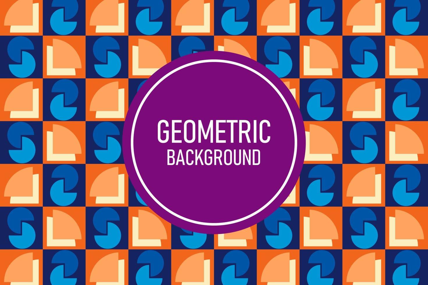 platte geometrische achtergrond vector