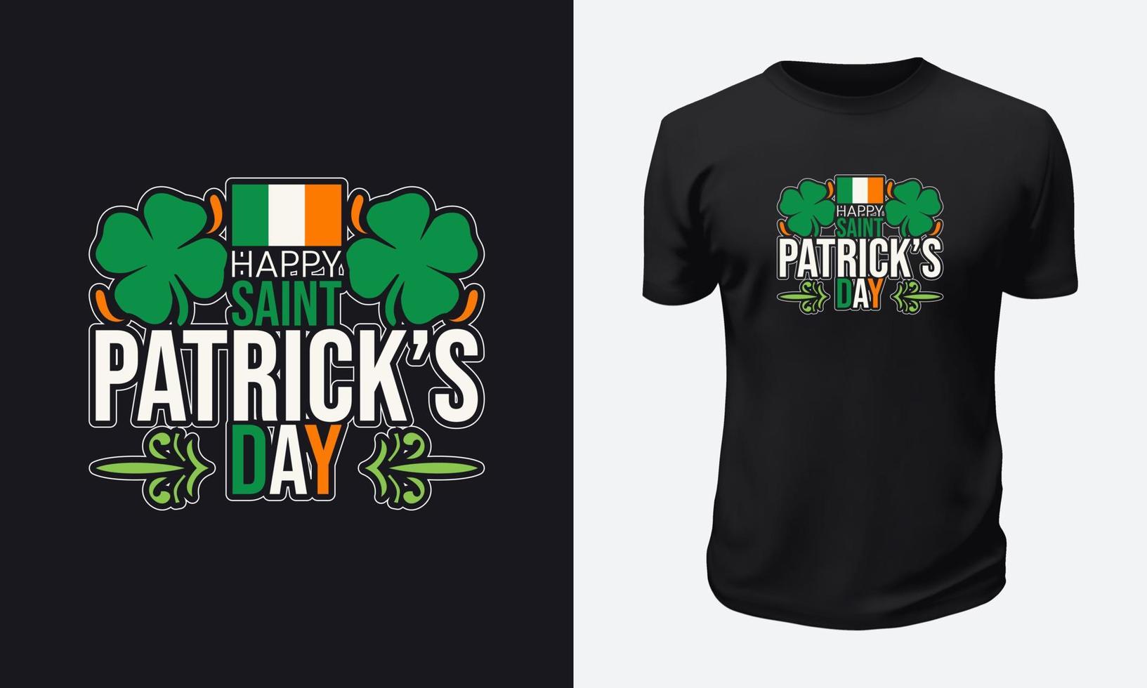 st. patricks dag t overhemd ontwerp vector