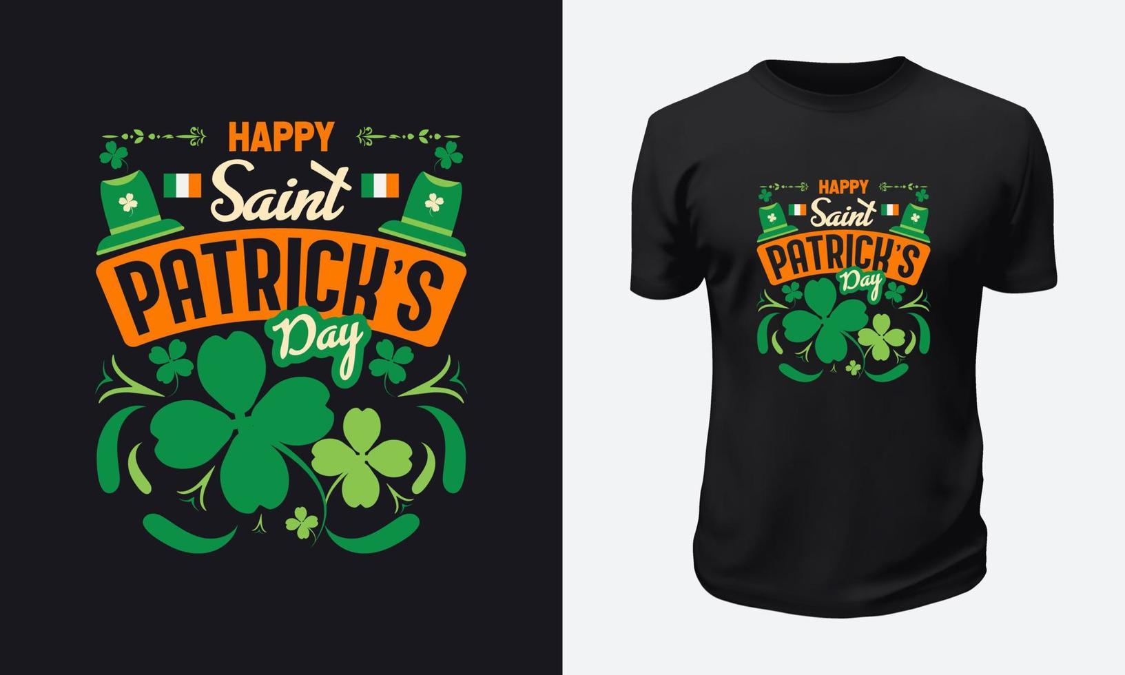 st. patricks dag t overhemd ontwerp vector