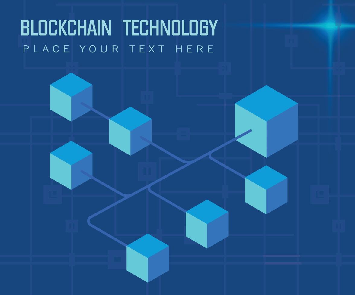 bitcoin en cryptogeld achtergrond en vector