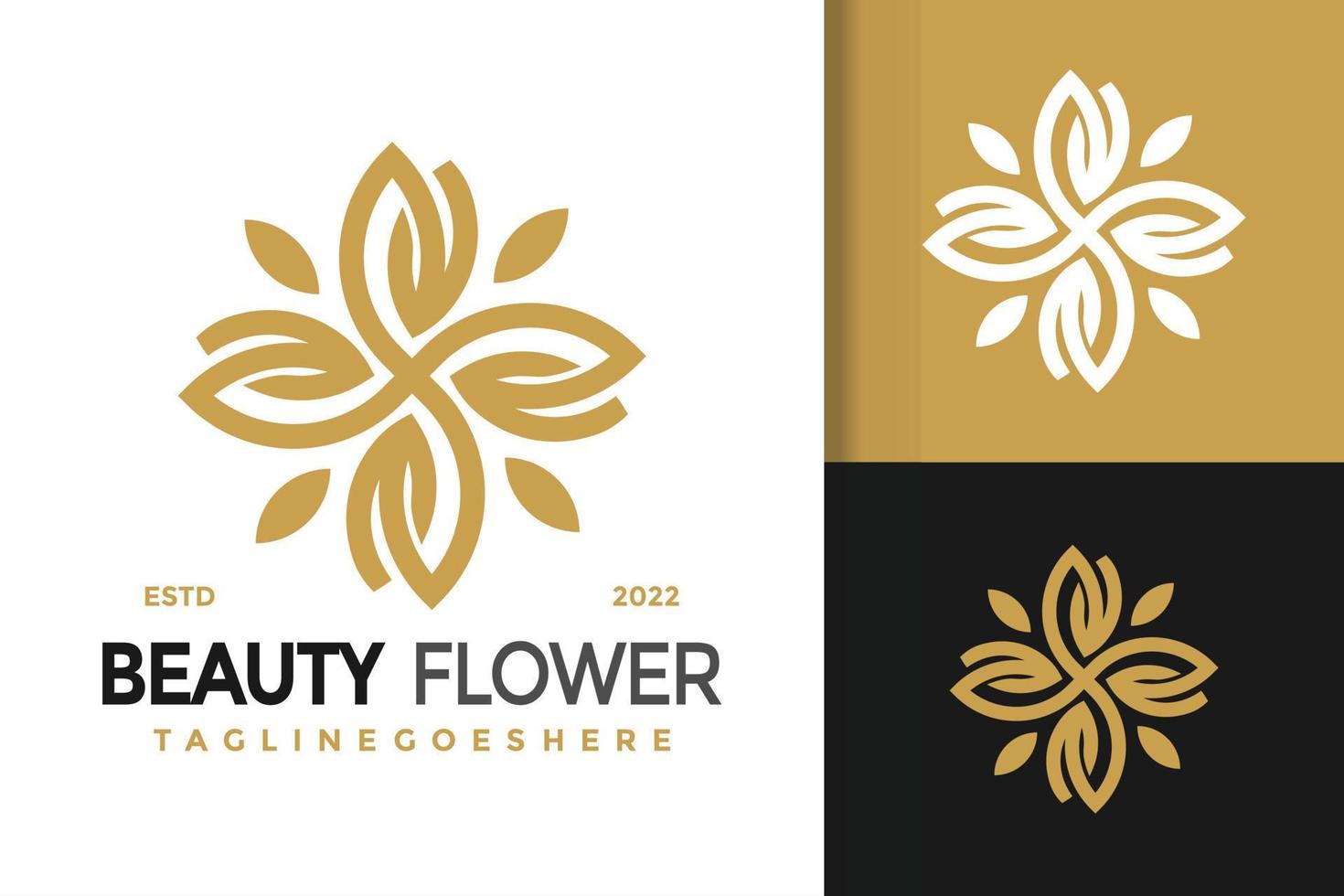 brief s natuur bloem spa logo ontwerp, merk identiteit logos vector, modern logo, logo ontwerpen vector illustratie sjabloon