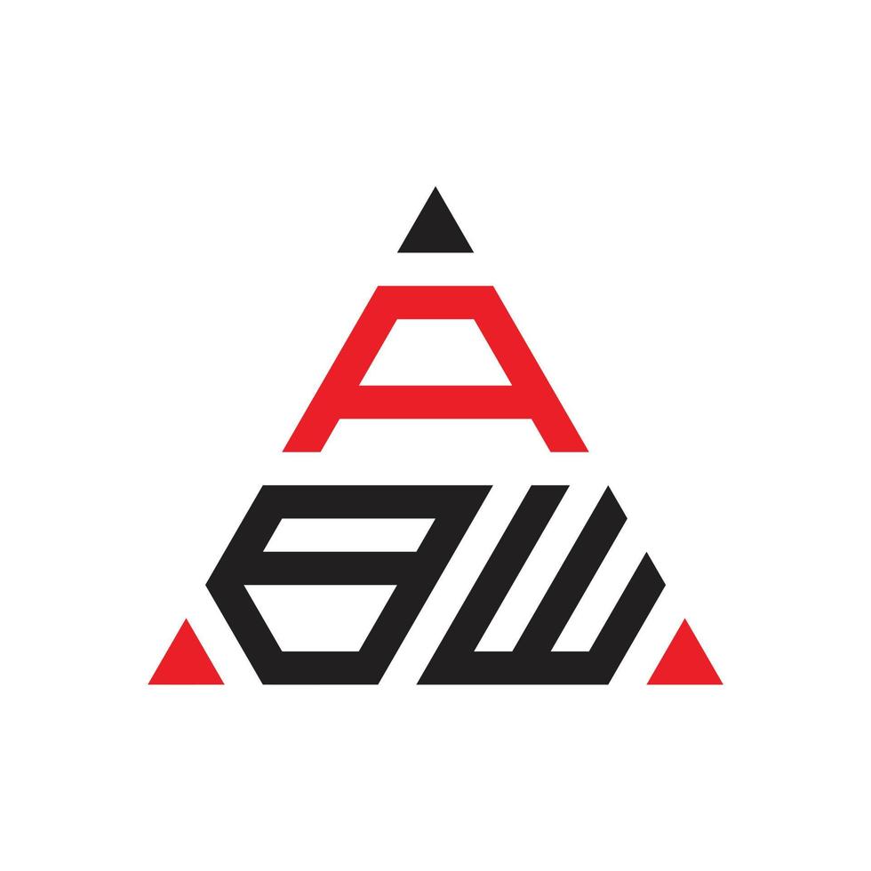 abw logo, abw brief, abw brief logo ontwerp, abw initialen logo, abw gekoppeld met cirkel en hoofdletters monogram logo, abw typografie voor technologie, abw bedrijf en echt landgoed merk, vector