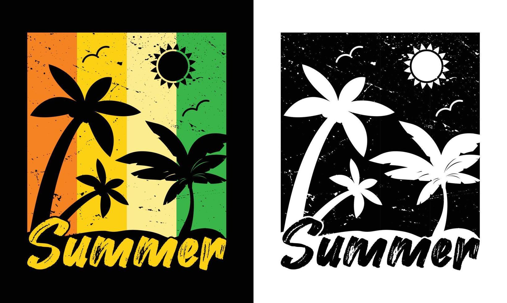 zomer citaat t overhemd ontwerp vector
