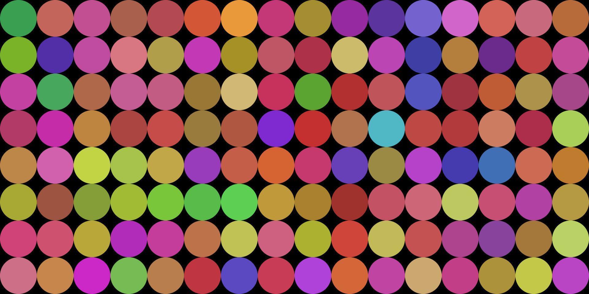 polka punt behang, ronde patroon vector