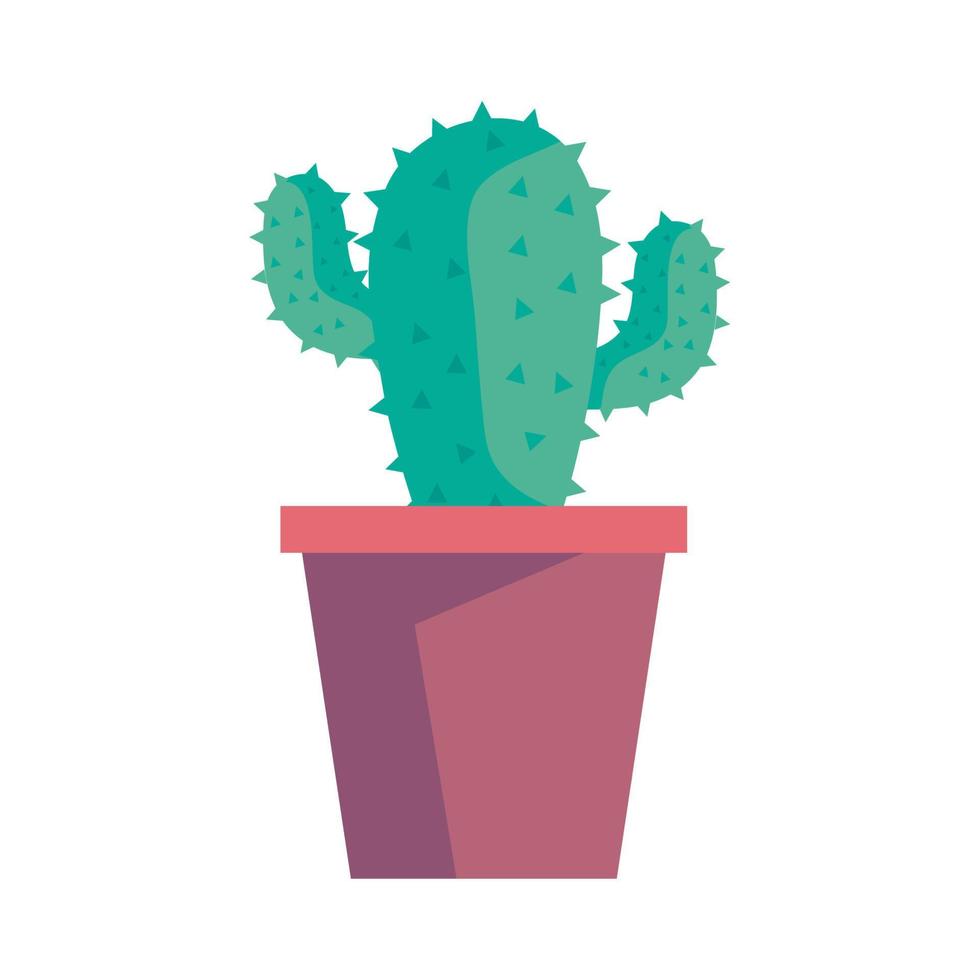 cactu in pot vector