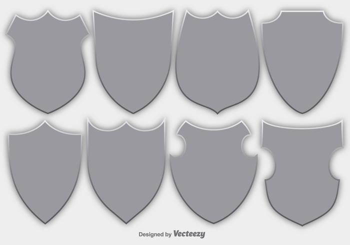 Vector Set Shields / Beveiliging Emblemen